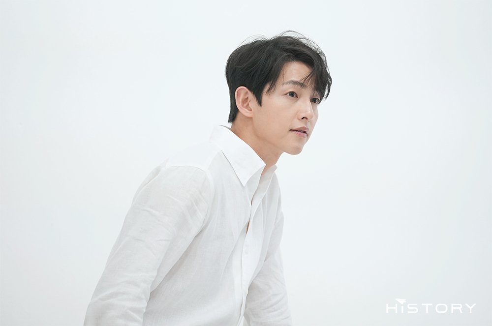 Song Joong Ki Brazil On Twitter Songjoongki Durante Bastidores De Photoshoot Para A Cj Onstyle