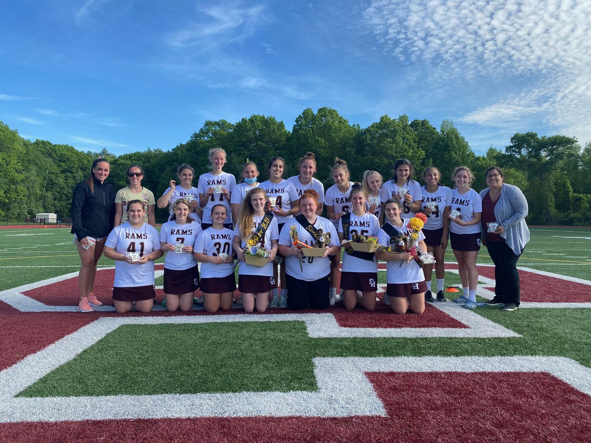 Congratulations to our four seniors on a great career. Ended the day with a great team win over Worcester!