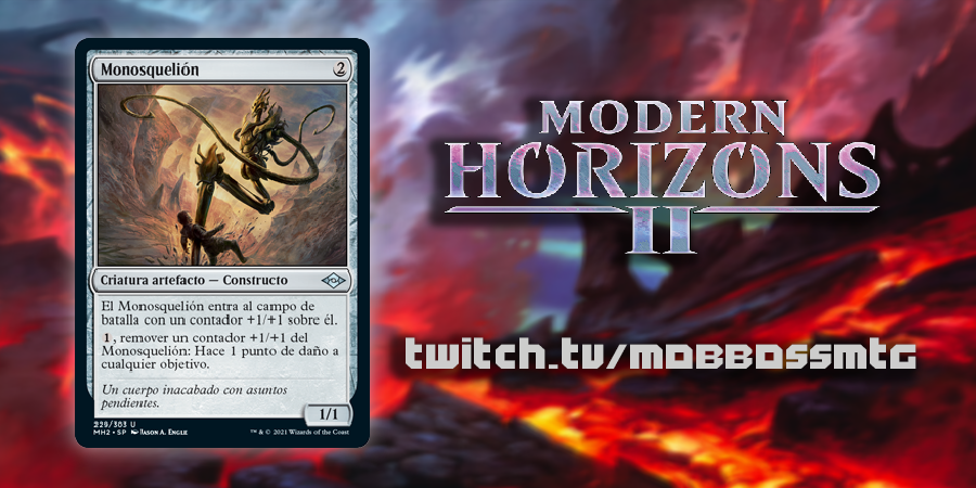 mobbossmtg's tweet photo. Hola gente, con mucho gusto les presento mi spoiler de #MTGMH2 Muchas gracias a @wizards_magicES por esta oportunidad! https://t.co/EopmsrUKj4