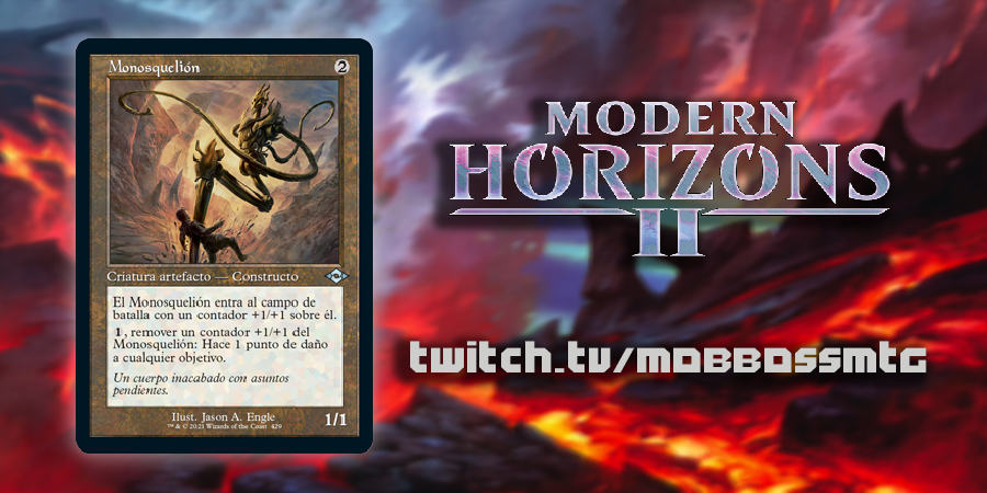 mobbossmtg's tweet photo. Hola gente, con mucho gusto les presento mi spoiler de #MTGMH2 Muchas gracias a @wizards_magicES por esta oportunidad! https://t.co/EopmsrUKj4