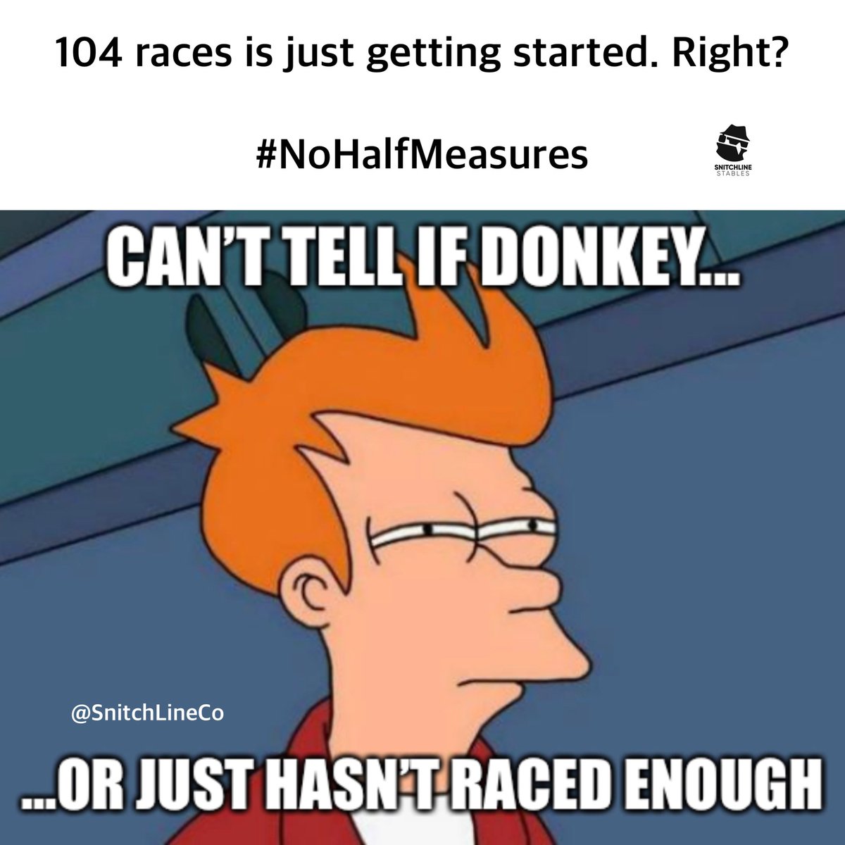 SnitchLineCo's tweet photo. We race at dawn!
#zedrun #zedhead #nft #crypto #cryptocurrency #ethereum #NoHalfMeasures #donkey #racing #SnitchLineStables https://t.co/jZwBG0ZnPR