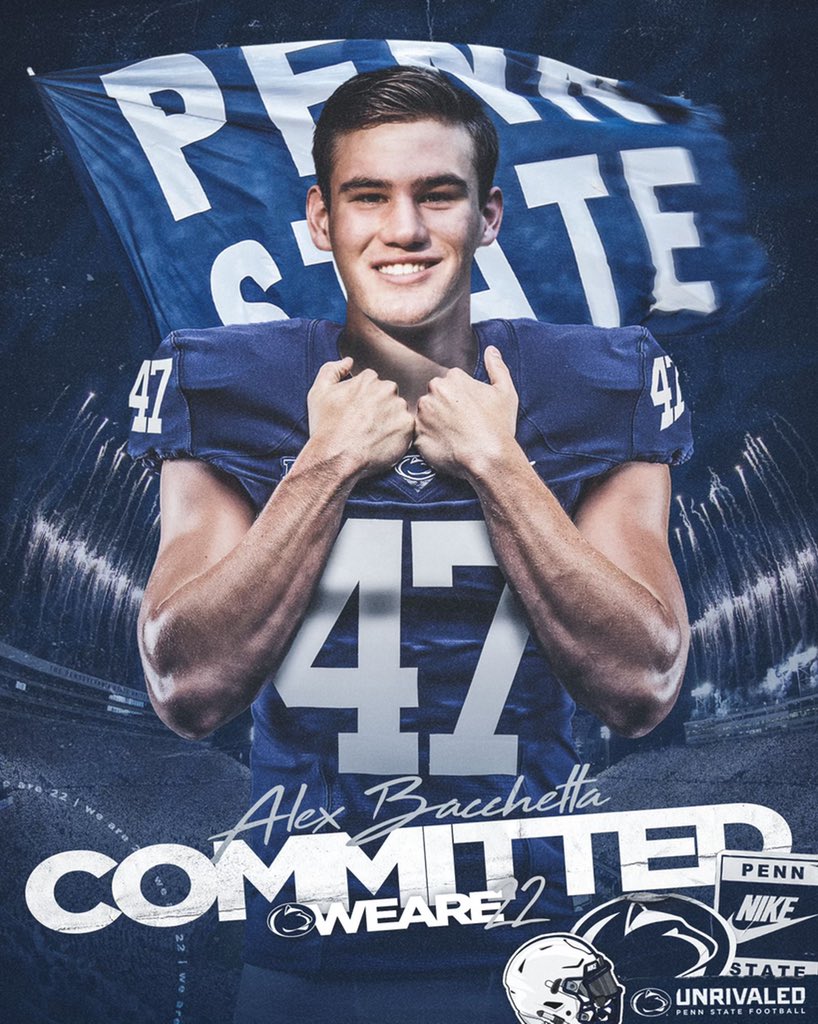 AlexBacchetta's tweet photo. COMMITTED #WEARE 💙🤍🦁 https://t.co/ID3RQzDRpU