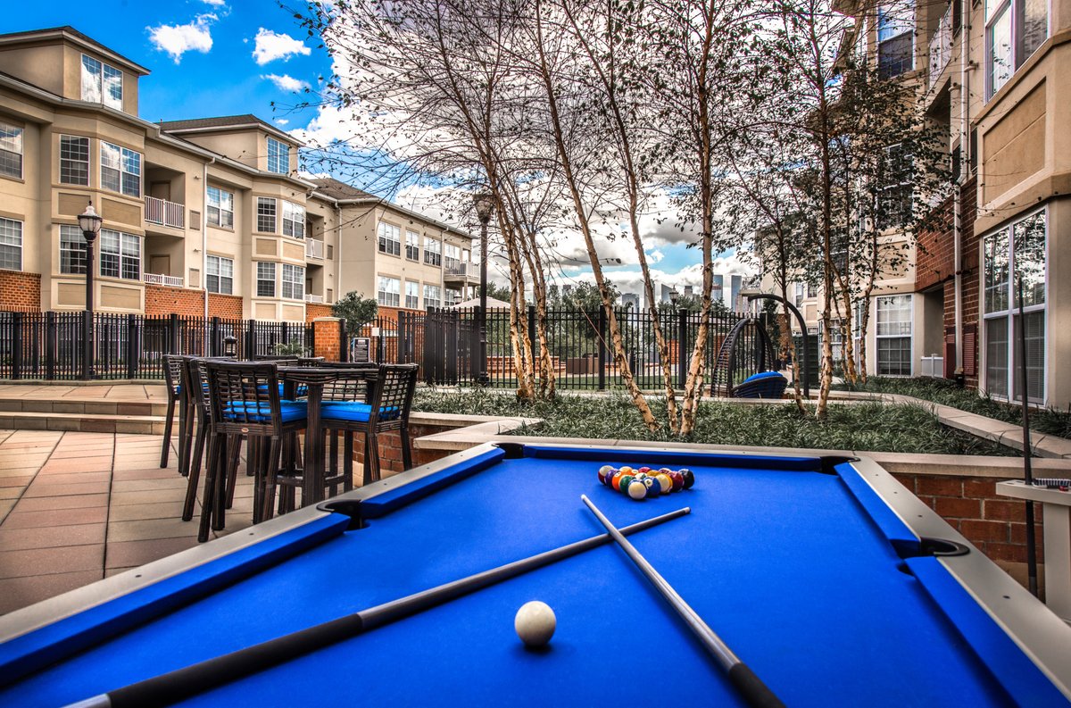 RiverbendatPI's tweet photo. Are you game? Swing by our outdoor pool table to see if a challenger awaits! https://t.co/qh4yxv2VI0