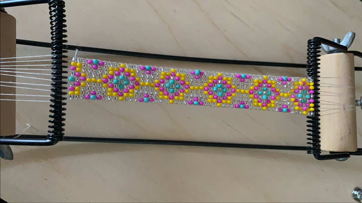 TaylorM_ABT's tweet photo. Traditional, but with a twist! Available as bracelets and bookmarks! #ABTatUFV #ABTPod4 #ABTCraftyCreations

Image by Taylor McGettigan; used with permission under Creative Commons (commercial use allowed); May 2021 https://t.co/VBJBFoFn6x
