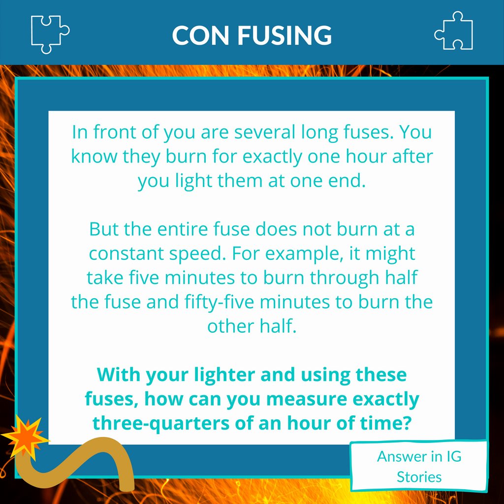 We’ve got a new puzzle for you - can you solve it?⁠
⁠
The answer will be posted to Instagram Stories so tune in on our Instagram channel: l8r.it/5Phu!⁠
⁠
For past puzzles, check out the Story Highlight "Puzzles" on IG.⁠
⁠
Puzzle from l8r.it/21qd