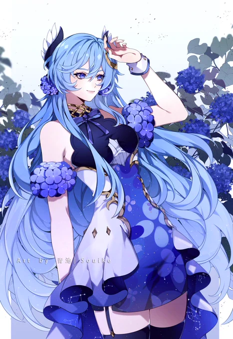 For Yurriirin on TH! 🦋
I have such a huge bias for purple and blue palettes- 