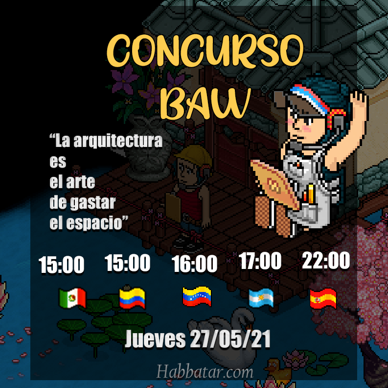 🤯. No obstante, tambien recalcar, los muchos furnis con los que cuenta el hotel dentro de su catalogo y los grandes talentos dentro del hotel. Así que te esperamos para concursar, solo faltas tú, ¿Qué esperas?🥳
Habbatar.com