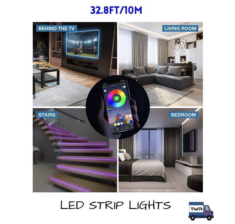 WebTrini's tweet photo. 32.8FT Led String Lights- $275.00 TTD

Bluetooth with App Control
Music Sync

WhatsApp : 7053326
Instagram : trini_web_access
Facebook : Trini_web_access https://t.co/krjoP8w128