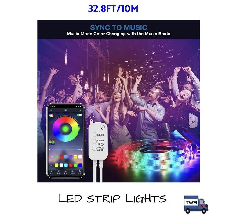 WebTrini's tweet photo. 32.8FT Led String Lights- $275.00 TTD

Bluetooth with App Control
Music Sync

WhatsApp : 7053326
Instagram : trini_web_access
Facebook : Trini_web_access https://t.co/krjoP8w128