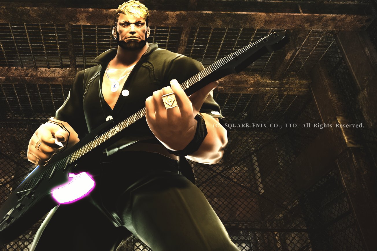 ジンタ 用心棒 闘技場でギターを弾けばpvっぽくなるのだ 吉田 演奏グルポ対応してくれ 他人のならグルポで撮れるけど俺は オンリーロンリーグローリーなんだ Underdogff14 ルガディン T Co Maxoynitln Twitter