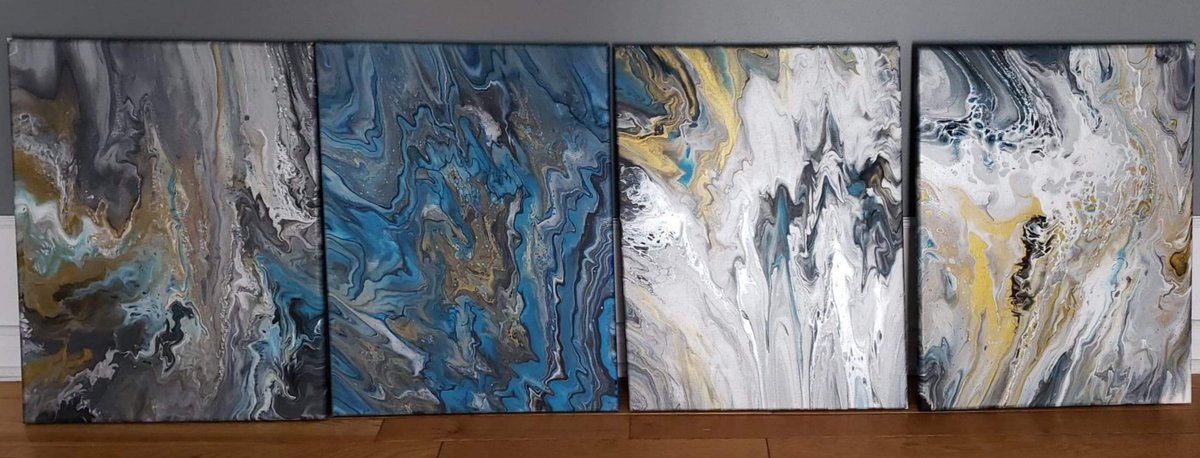 Relaxing by paint... my series...