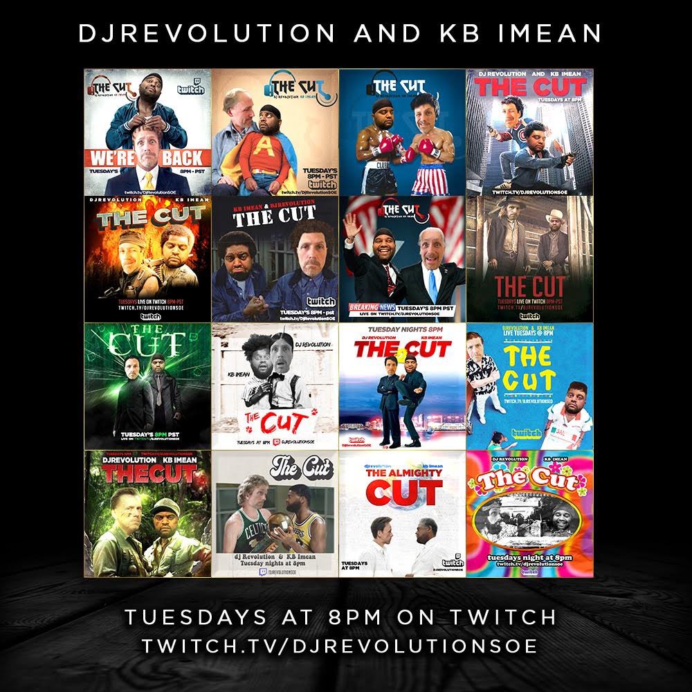 Check out @kbimean & myself w/ The Cut ✂️ tonight and every Tuesday at 8PM PST! • • #thecut #djrevolution #skillsovereverything #soe #kbimean