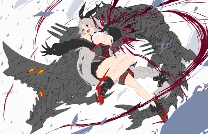 ハインリヒちゃんwip
一歩進んで三歩戻るような感じで納得するまで描き直ししまくってたら全然進みませんねぇ…(; ˘ω˘) 