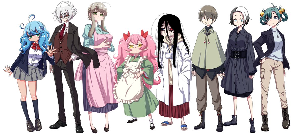 #クトゥルフ神話TRPG
がトレンドになってたのでクトゥルフに触れた我が探索者達をどうぞ 