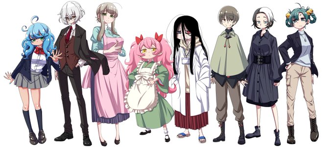 #クトゥルフ神話TRPG
がトレンドになってたのでクトゥルフに触れた我が探索者達をどうぞ 