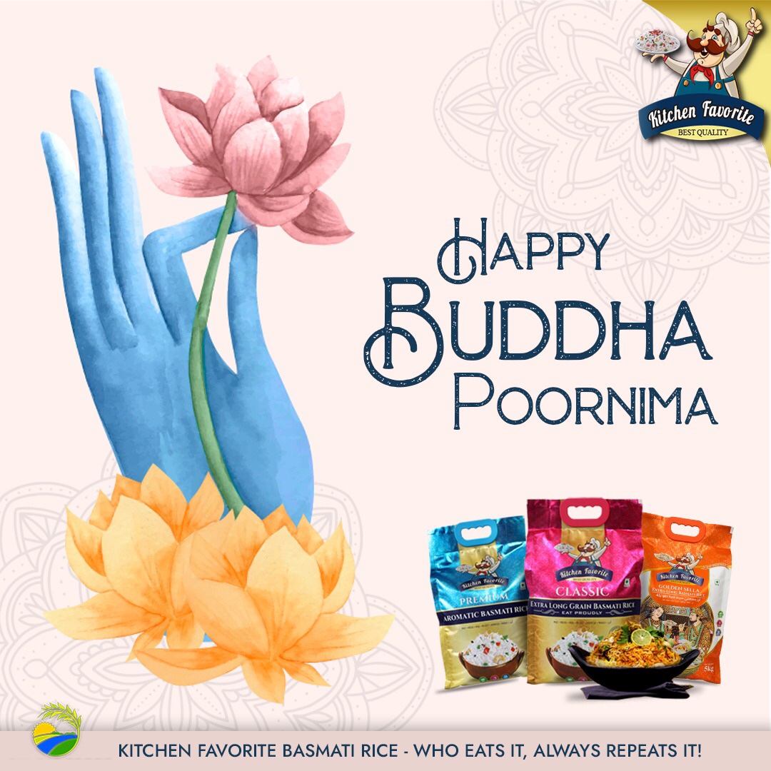 KitchenFavorite's tweet photo. Every morning we are born again. What we do today is what matters most: #GautamBuddha
May the guidance of Lord Buddha fill our life with hope bring luck and prosperity to everyone!

#KITCHENFAVORITE Wishes you Happy Buddha Purnima https://t.co/uFnpDqQ7h7