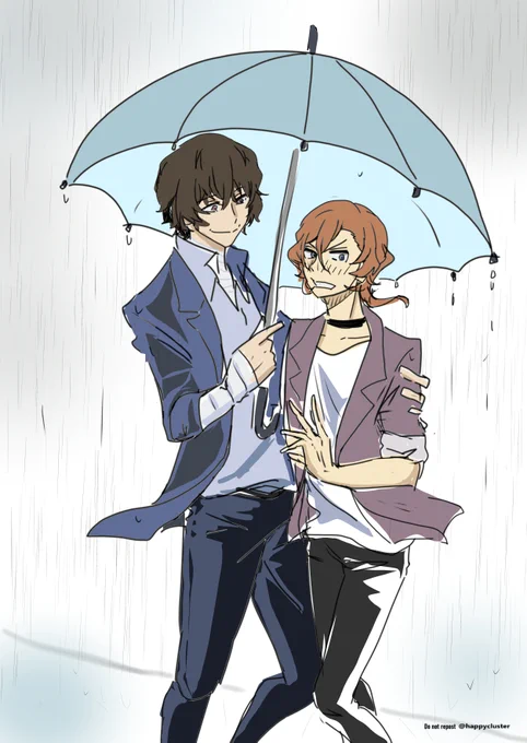 太「ほら、もっとこっち寄らないと濡れちゃうよ」
中「わかったから。引っ張んなっ」

リクエストであいあい傘デートでした🥰✨
今日も一日頑張りましょー!いってきまーす! 