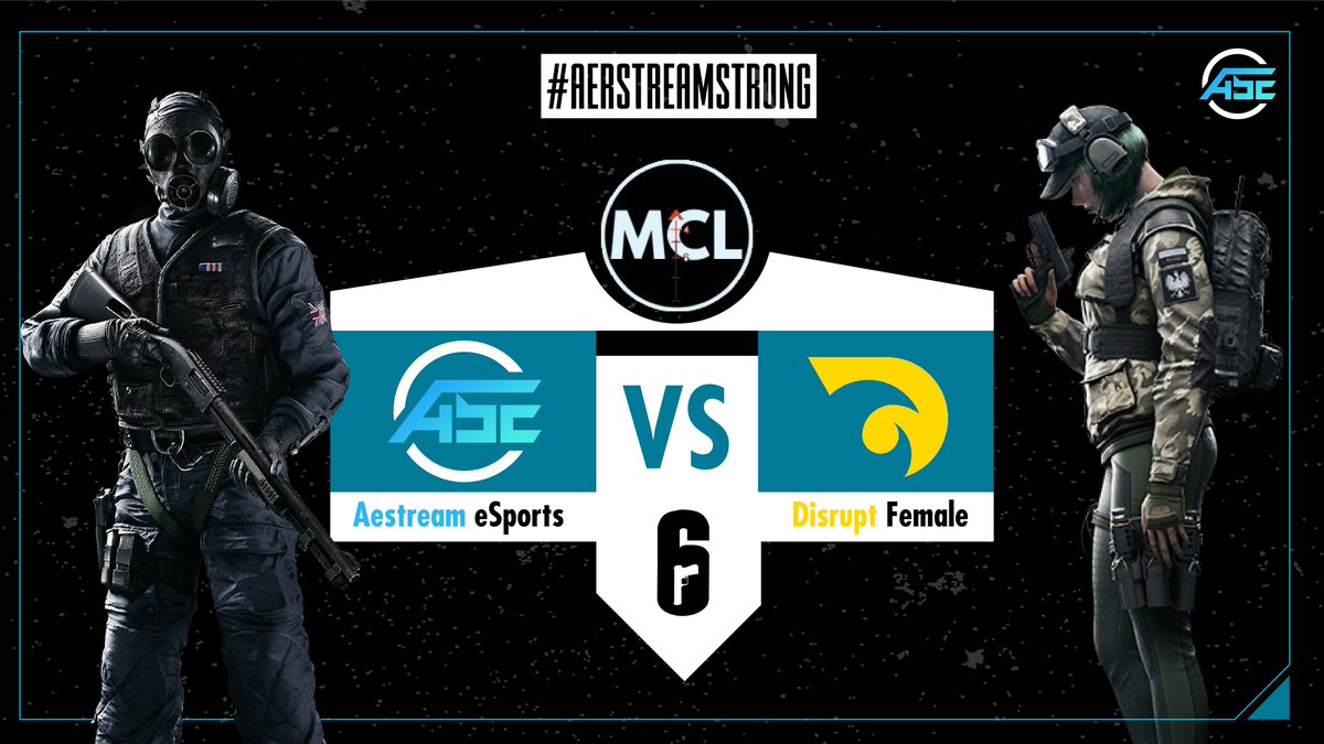 AerstreamGG's tweet photo. Game Day! 

Our Rainbow Six roster is heading against the @DisruptGaming Female roster and it's going to be a good one!

No stream but we will keep you guys updated!
#AerstreamStrong | #ASER6 https://t.co/CJWLRuaPYR