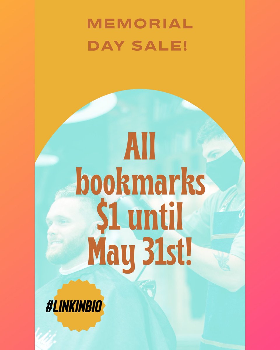 paperdoll1014's tweet photo. Memorial Day sale! Now until May 31st. All bookmarks on my online store $1! Check it out and please share. 😁💜

https://t.co/IdSbUadDr3

#bookmarks #bookmarkforsale #bookmark #bookmarkers #bookmarkshop #bookmark #bookmarkart #bookmarkartist #bookmarkmaker #booklovers https://t.co/WQucdtJiFs