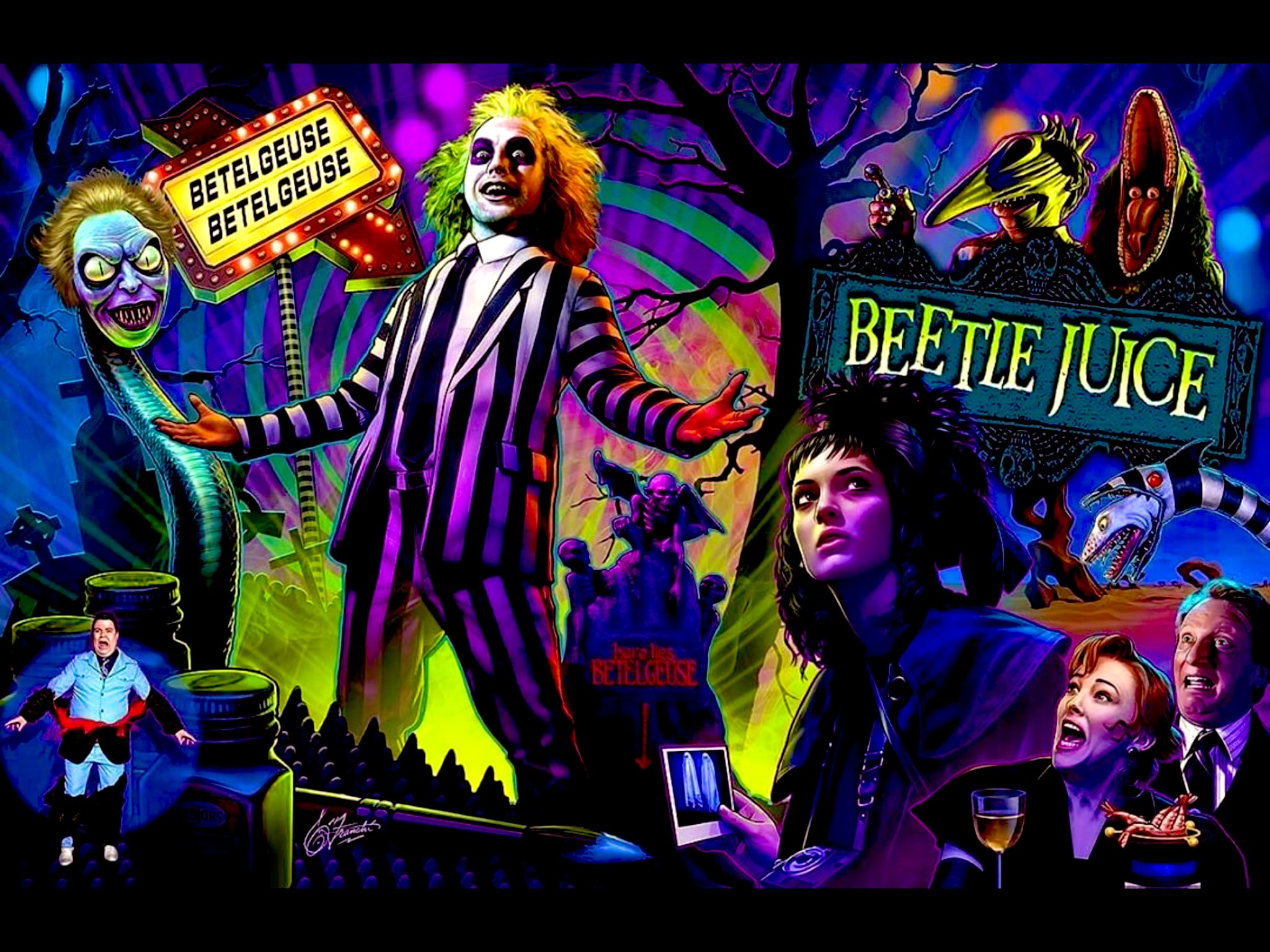 Beetlejuice Background