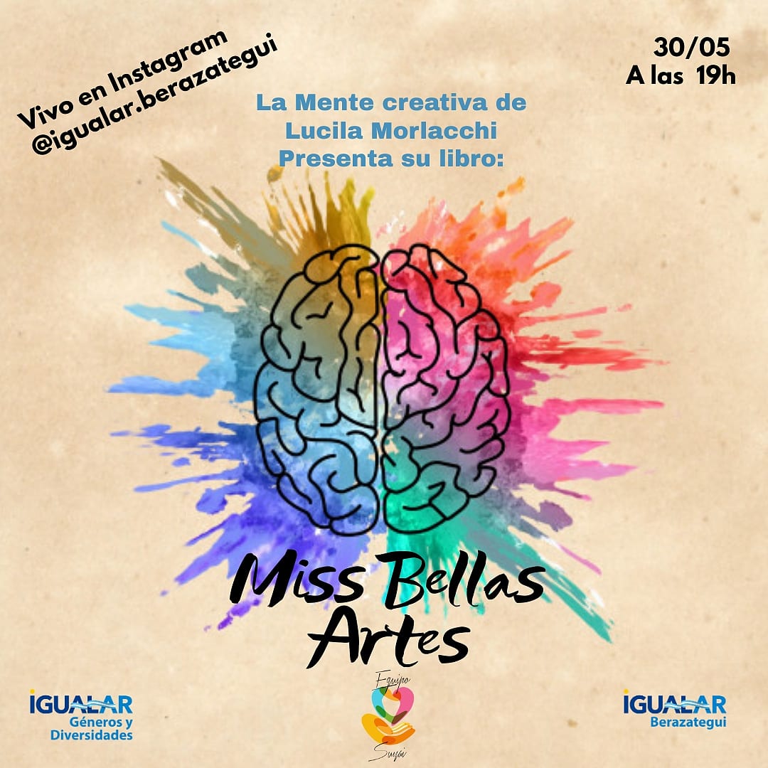 ¡Ciclo de charlas!

Este domingo 30/05 a las 19 Horas vamos a contar con la presencia de <a href="/lucilabelen93/">Lucila Morlacchi</a> una joven y talentosa escritora, donde vamos a compartir la presentación de su libro #Misbellasartes y una hermosa entrevista.

¡Te esperamos!