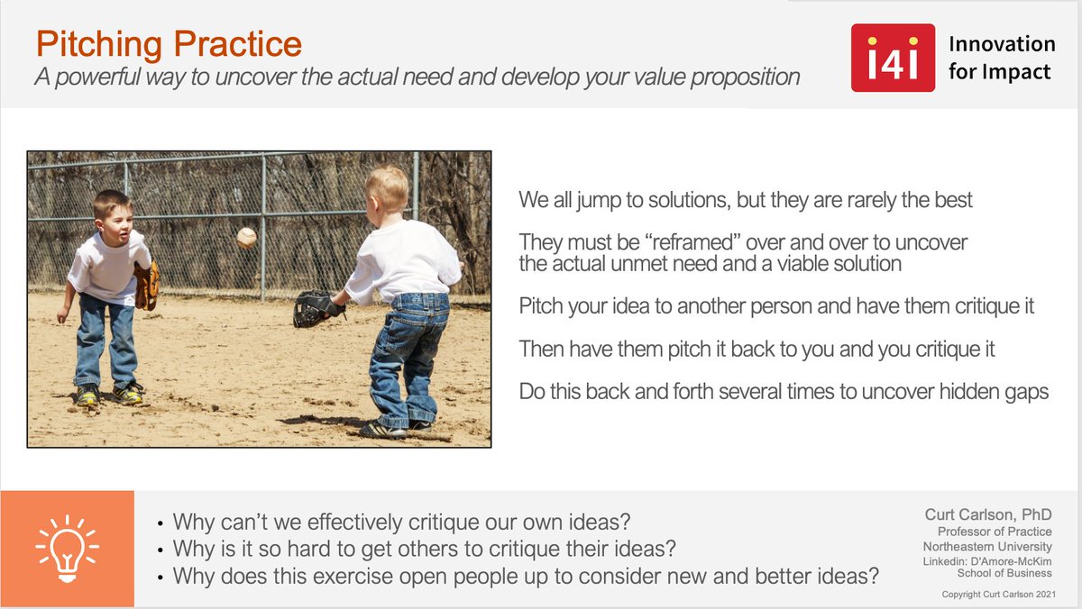 If you do this you will be surprised at discovering all the things you take for granted plan all the things that are not described clearly enough.  #innovation #agile #GDruckerForum