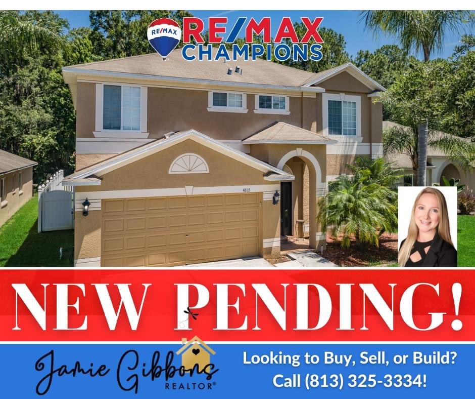 Jamieismyagent's tweet photo. 🎉Officially Under Contract! #undercontract #newpending #landolakesfl #grandoaks #jamiegibbonsrealtor #remaxchampions #pascocountyfl #realestatemarket2021 #housingmarket #listings #listingsneeded #listingswanted #sellingfast #homesales #freeevaluation https://t.co/KUAOdwnFrx