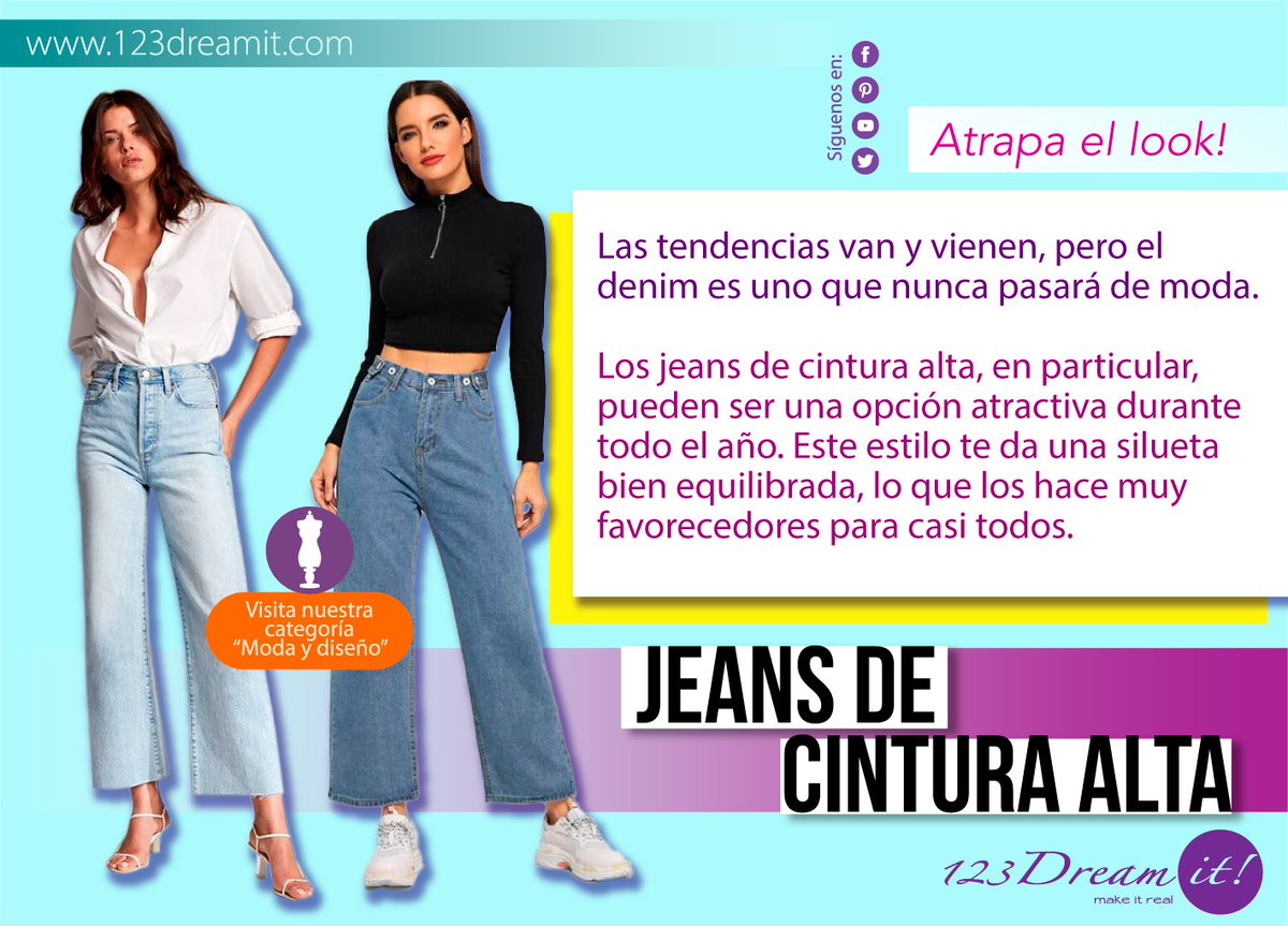 123dreamit's tweet image. Si te gusta usar jeans, esta tendencia te va a encantar! #TipdeModa