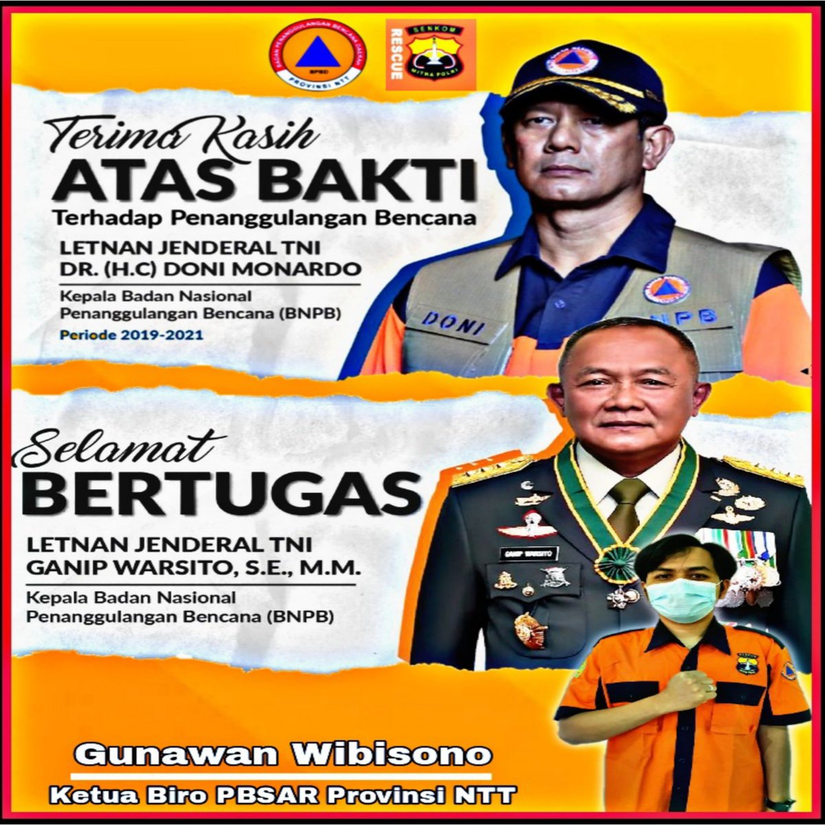 SenkomNTT's tweet photo. @senkompusat
@BNPB_Indonesia
@DivHumas_Polri
@humas_polda_ntt
@HadiKatno
#pemerintahbekerja
#siapuntukselamat 
#hkb2021 
#semuasiapuntukselamat 
#tangguhhadapibencana 
#budayakansadarbencana 
#kitajagaalamalamjagakita
#senkom
#senkommitrapolri https://t.co/d4127qe4Y2