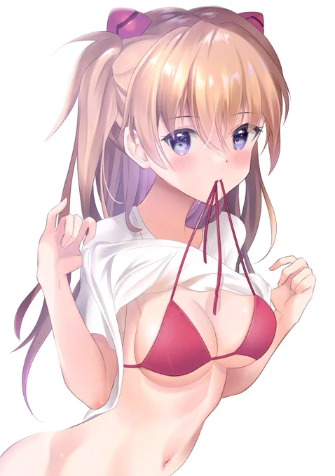 #エヴァ #アスカ
水着 