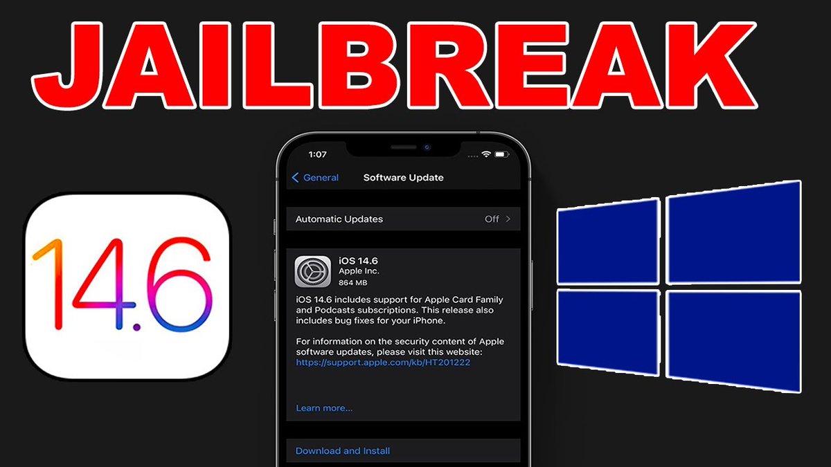 justatechh's tweet photo. Jailbreak Latest iOS 14.6
https://t.co/gUxPXuRGE2 via @YouTube 

#JustaTech #iJustatech #iamjustatech #Checkra1n #iOS14 #iOS146 #Jailbreak https://t.co/kJxspRg6yq