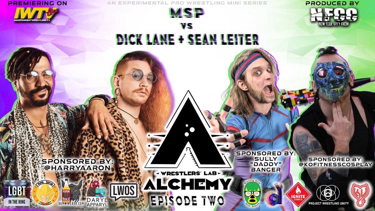 ThisIsSeanL's tweet photo. I really hope y'all like this match.
My anxiety lol
👽🔫
#WrestlersLab #ALCHEMY https://t.co/50MQ7IQOVa
