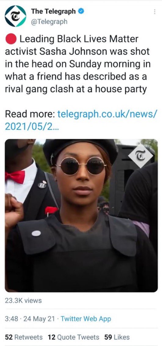 stclairashley's tweet photo. The Left has no shame in their race-baiting lies https://t.co/o7OCwO4KDf
