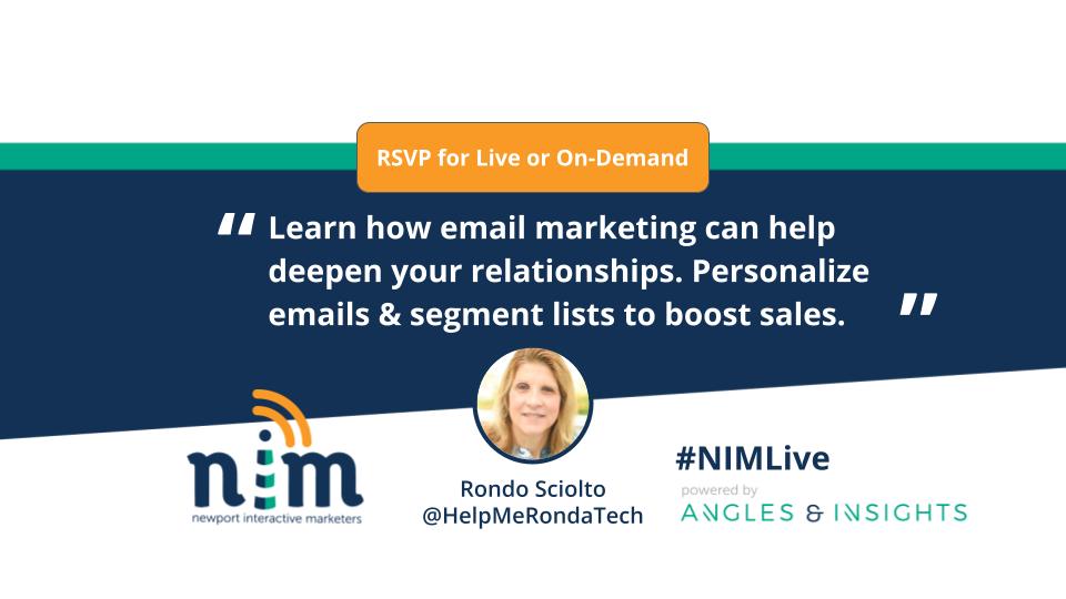AnglesInsights's tweet photo. Bonus #NIMLive! 12 Quick Keys to Grow Your Business - Implement These Express Tips to Boost Your Biz: #OnlineReviews, #EmailTactics #GoogleMaps #Retail #Hospitality https://t.co/hJa1ot0YaQ https://t.co/5N7OV5t6CL