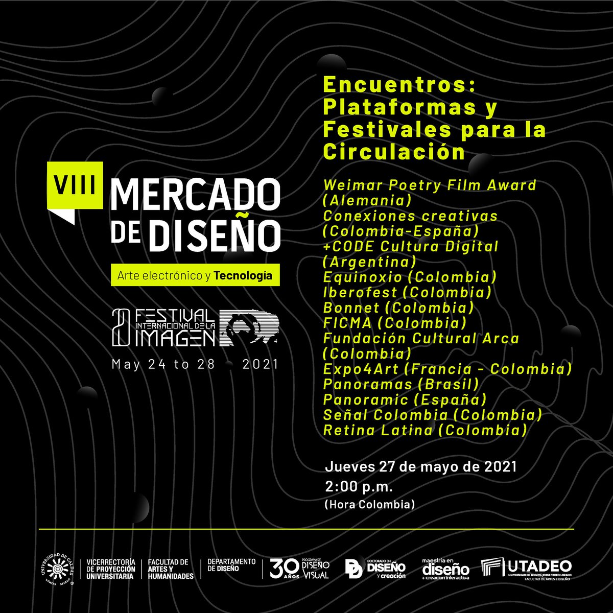 clusterlabco's tweet photo. Si eres creador, realizador audiovisual o artista, esta puede ser una oportunidad para conocer plataformas y eventos para la circulación de tus contenidos. 

Si deseas asistir puedes realizar la pre-inscripción en este enlace: https://t.co/8v0tPBbgqg https://t.co/oMztfK1HDX