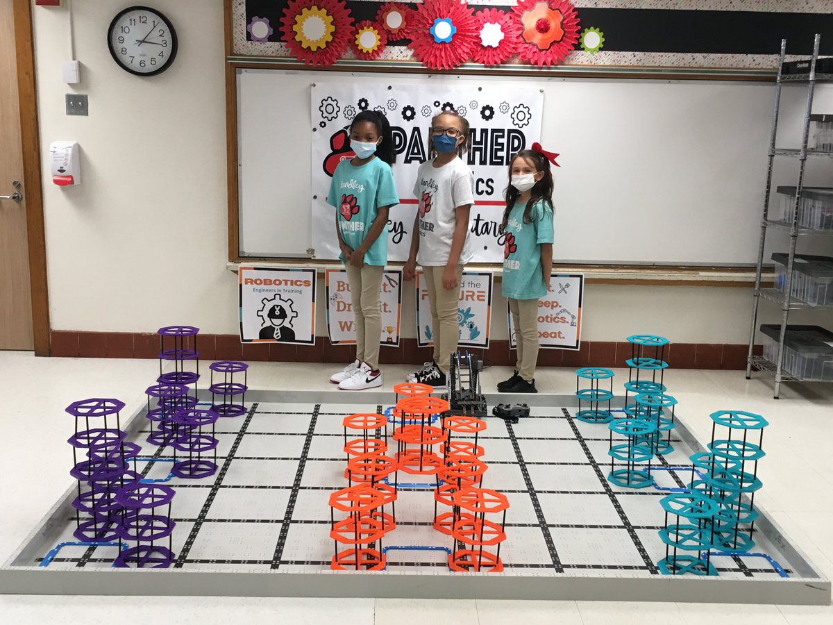 mrspatten2's tweet photo. Extremely proud of our @Handley_Panther robotics teams competing in the #vexworlds championship @REC_Foundation #pantherpride https://t.co/cYhqYQUylH
