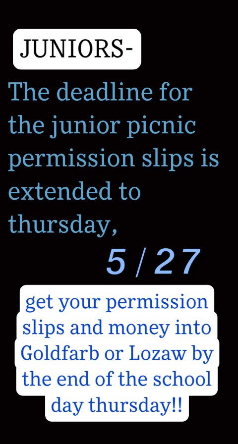 Get your slips in by THIS THURSDAY!! Let us know if you have any questions.