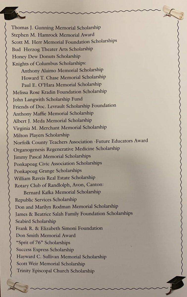 CHS Senior Scholarship Night - over $208,000 awarded tonight! Thanks Canton community &amp; congrats honorees!