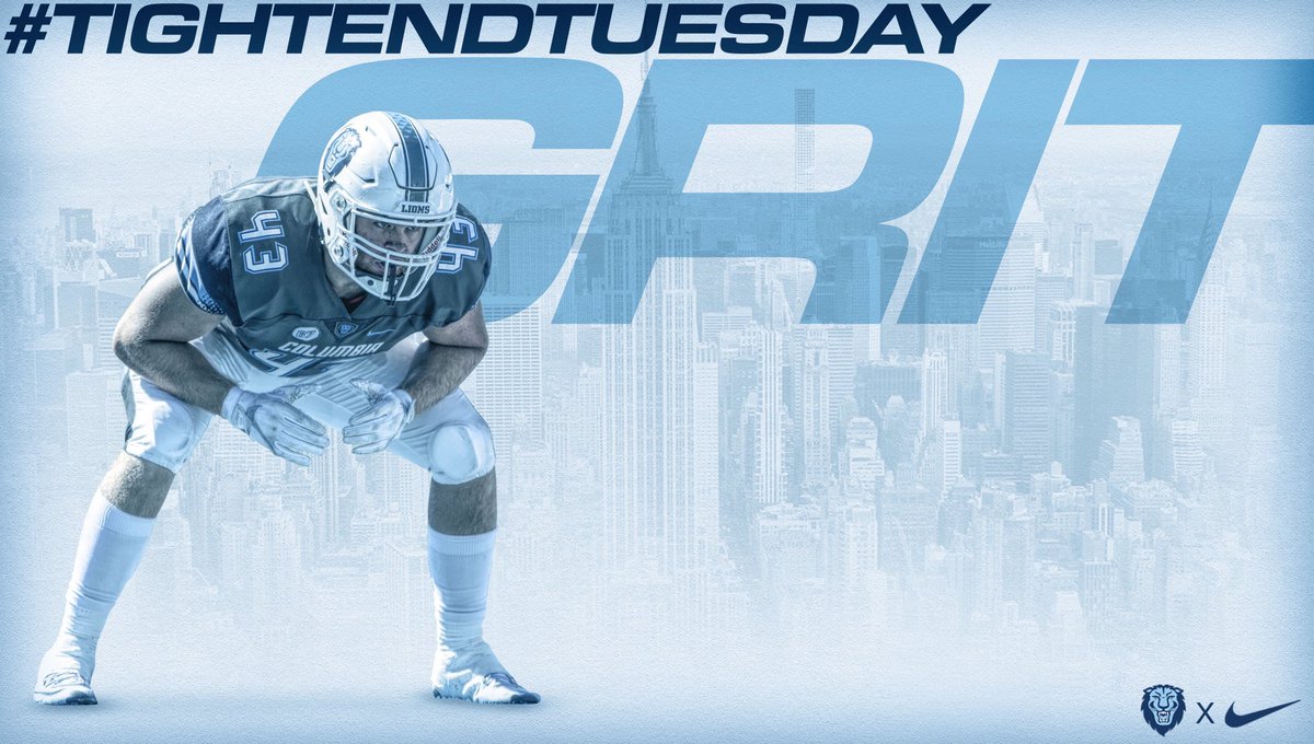 TChernasky's tweet photo. Thank you Coach Fabish and Columbia for the continued support! Love when it’s Tight End Tuesday! @Coach_Fab @CoachJonMc @CUFBrecruiting @CULionsFB @Columbia #TightEndTuesday https://t.co/hcKxTiHuCl