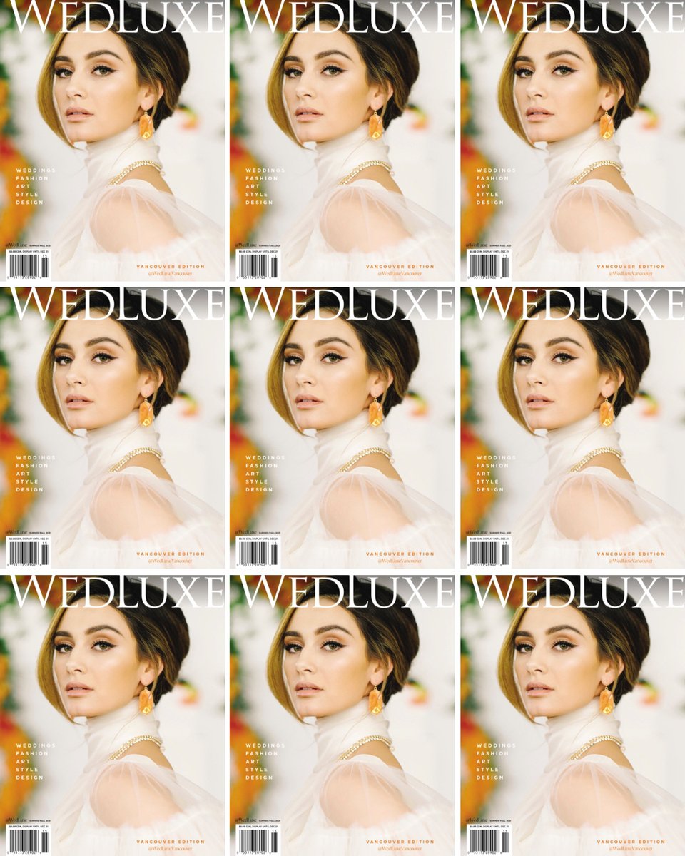 Front Cover feature | on stands now! - We are over the moon and so humbled to see our stunning styled shoot - “Ode to Hermès” featured on the cover of Summer/Fall 2021 Cover of <a href="/wedluxe/">WedLuxe</a>vancouver magazine.  Thank you @wedluxe for the beautiful feature! Can’t wait to show yo