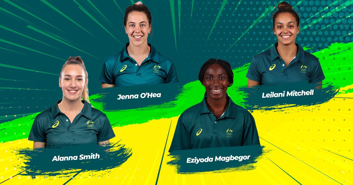 Basketball Australia on Twitter "💚 INTRODUCING YOUR OLYMPIC TEAM! 💛 Meet your Australian Women
