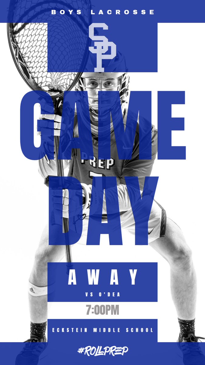 Lights. Cameras. Action.

This is a fun one!

🥍 Varsity Boys Lacrosse 
🔷 Prep vs <a href="/ODeaAthletics/">O'Dea Athletics ☘️</a> 
📍 Eckstein Middle School

#rollPrep