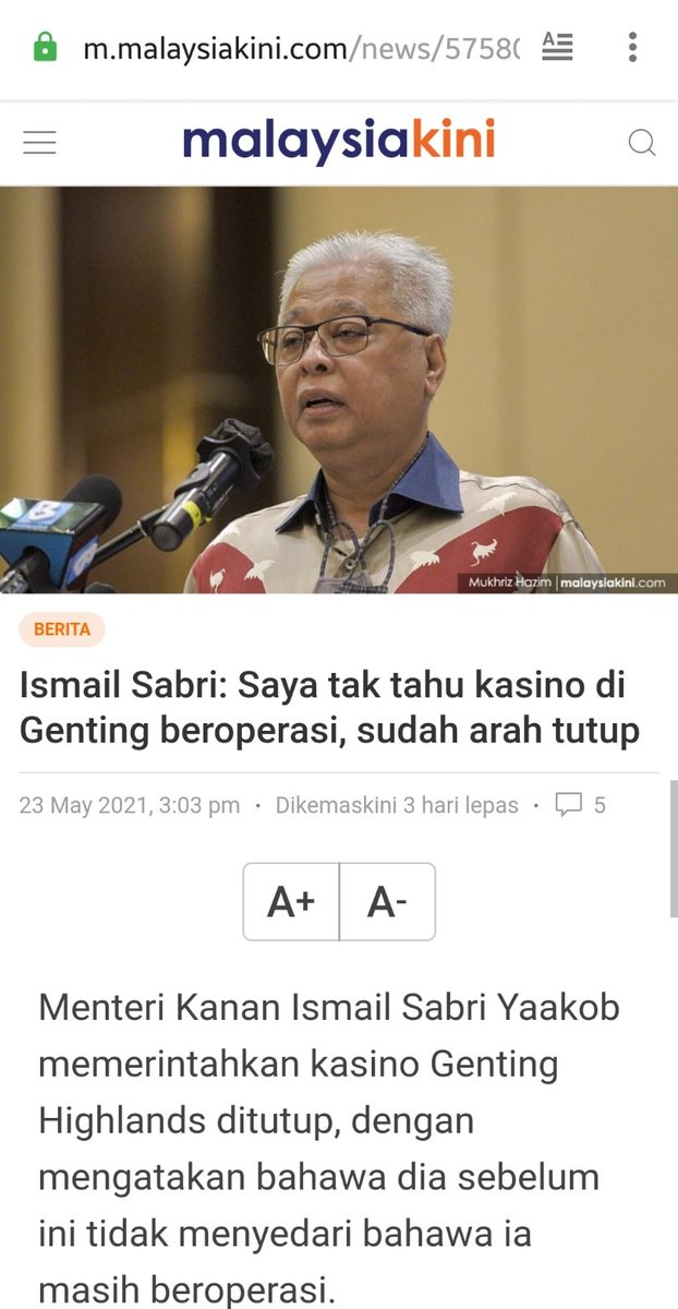 ismet_ulam's tweet photo. Kedai nasi ayam didenda RM10,000 kerana tidak mematuhi SOP.

Kasino Genting, tiada langsung tindakan walau engkar arahan tutup operasi. Dari kasino ini, siap ada kluster lagi.

Rakyat tengok je ni Pak Long... 🤦🏻‍♂️ https://t.co/kdUbwHOmIn