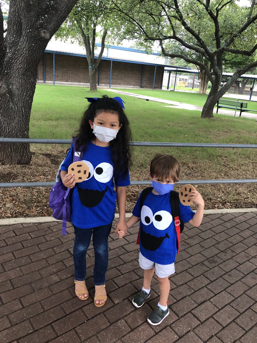 NISDHowsman's tweet photo. Crazy Days of May call for celebrating Cookie Monster!! πππͺππ₯³ #HowsmanStrong @MeCookieMonster https://t.co/FKdZM68rGH