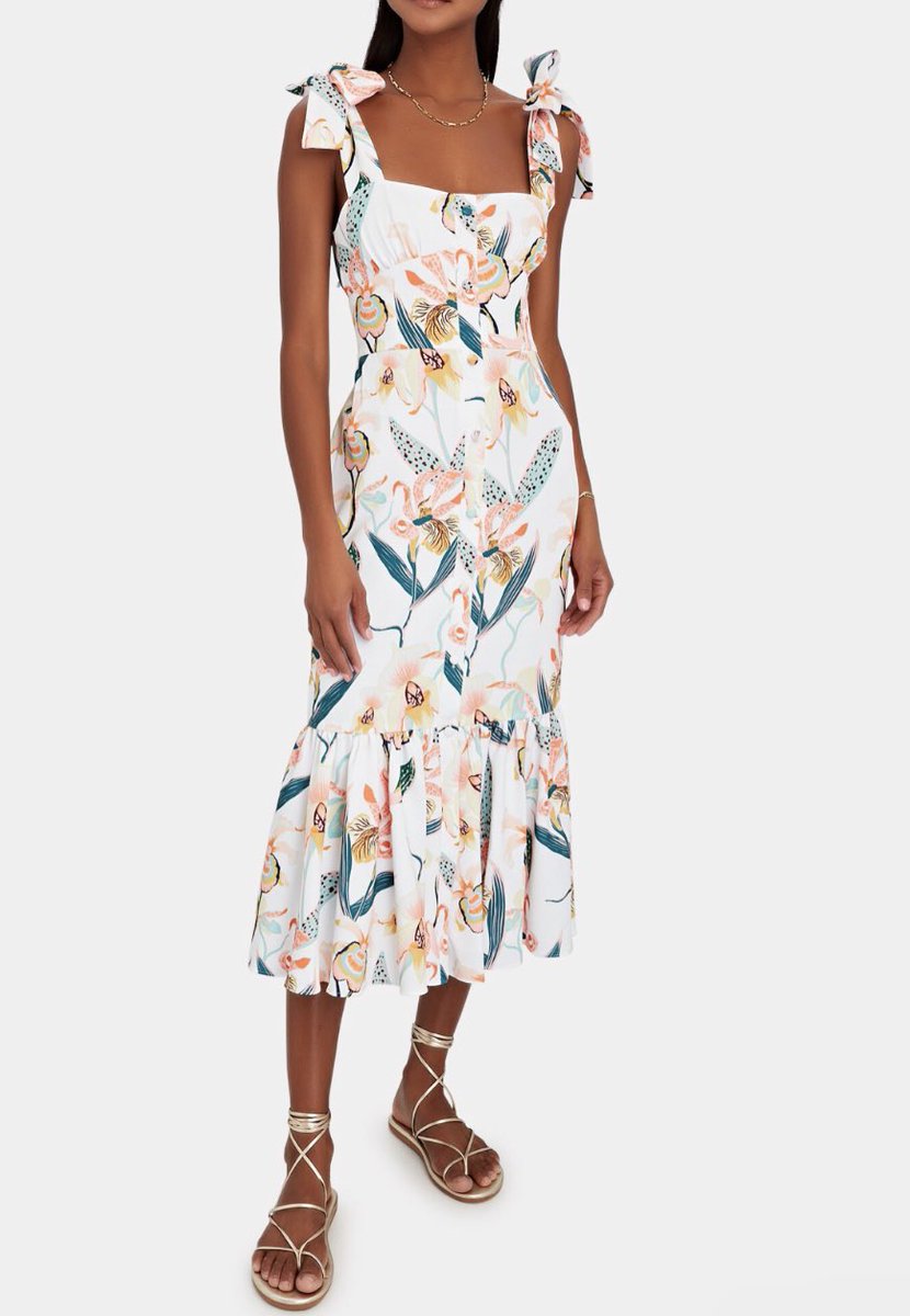 Laced-up the back for a summer-ready nod to corsetry, <a href="/NoPiseLaGrama/">No Pise La Grama</a>’s Anala midi dress is buttoned up the front in bold florals. #summerdress #summerstyle <a href="/INTERMIX/">INTERMIX</a> 

rstyle.me/+mvXCRM8K-M83P…
