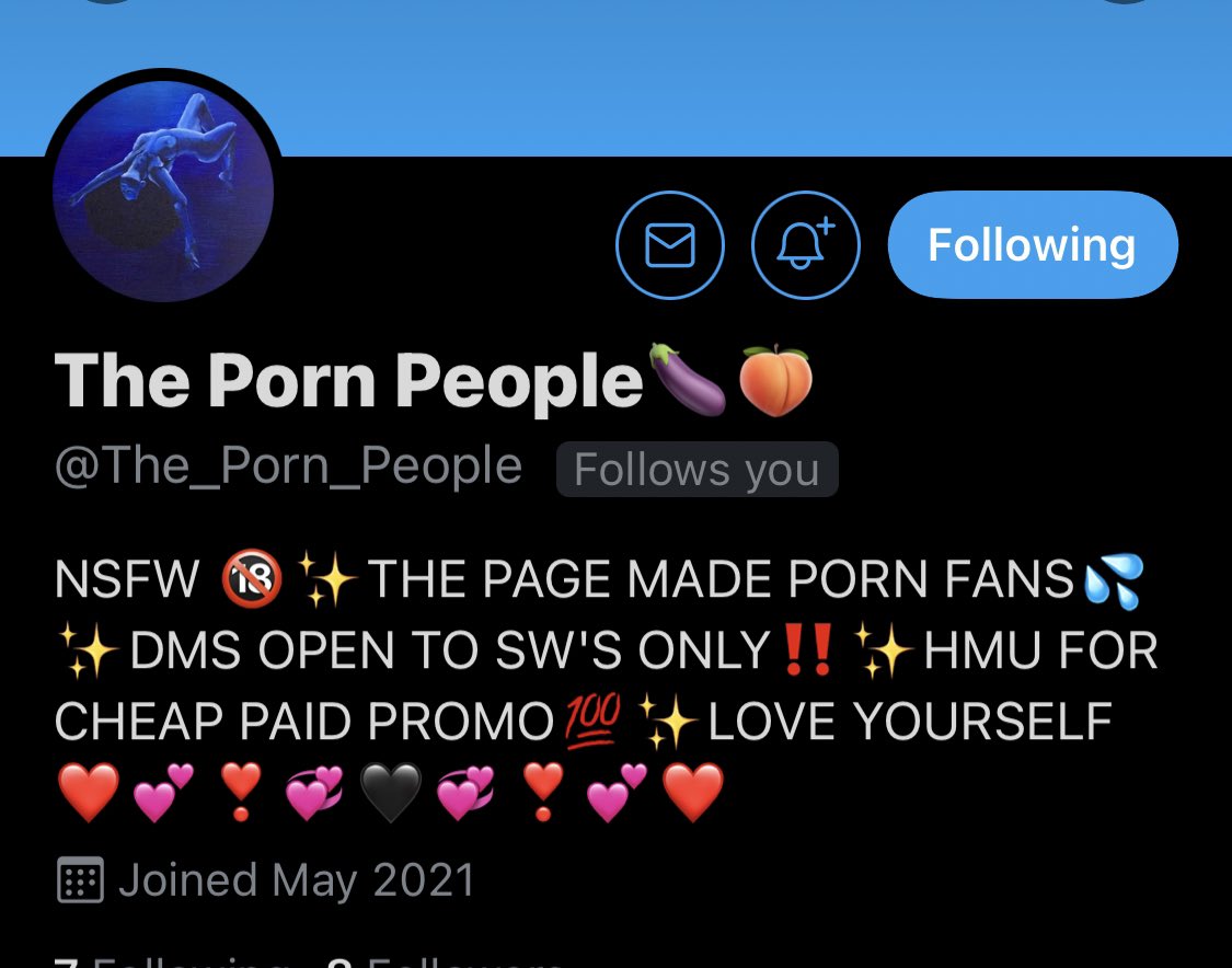 DaphneThickAss on X: AYE YALL GON HEAD AND FOLLOW THE NEW PORN PAGE ON  TWITTER ✨‼️❤️💕 MORE CONTENT TO BE POSTED SOON‼️‼️‼️ @the_porn_people  @the_porn_people @the_porn_people @the_porn_people @the_porn_people  t.coyaXdLgmqBK  X