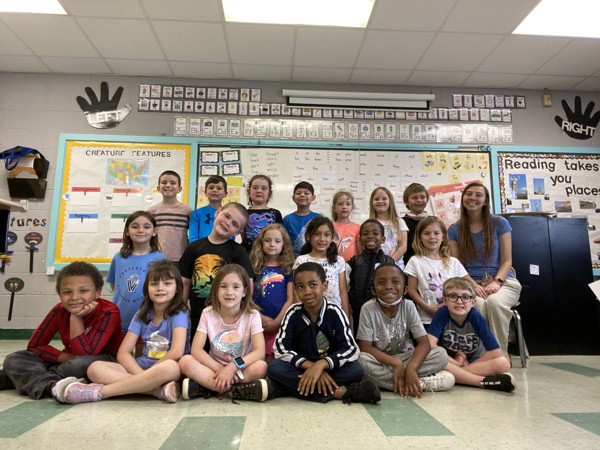 They are ready for 2nd grade!