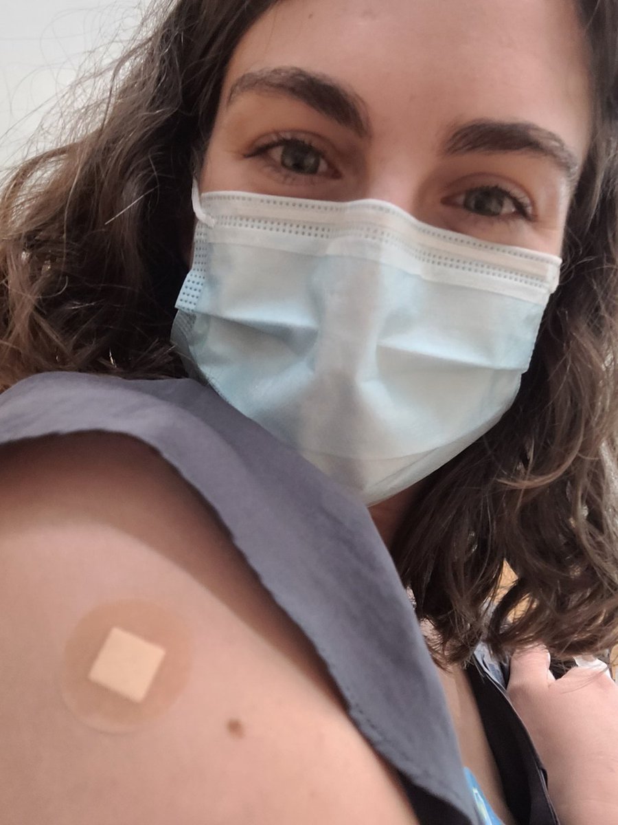 Sitting out the 15 minute post-vaccine wait period and welling up with tears as I read about reopening plans. 

Thank you science, thank you Bonnie.