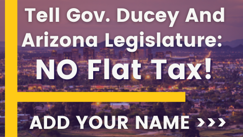 The #AZLeg is poised to cut $1B+ in revenue by enacting a flat tax. This would be a devastating blow to cities. Phoenix stands to lose more than $80M in money used to provide vital services to residents. 

Tell @dougducey &amp; the #AZLeg, #NoFlatTax ⬇️

grassrootsactions.org/notoflattax