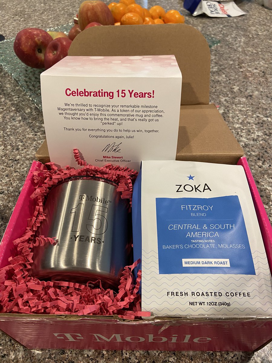 Thank you <a href="/TMobile/">T-Mobile</a> and <a href="/MikeSievert/">Mike Sievert</a>! So lucky to be part of an amazing company. This has been the best 15 years and many more to go.